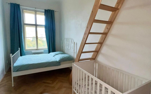 Historical 150 m2 Wenceslas square apartment