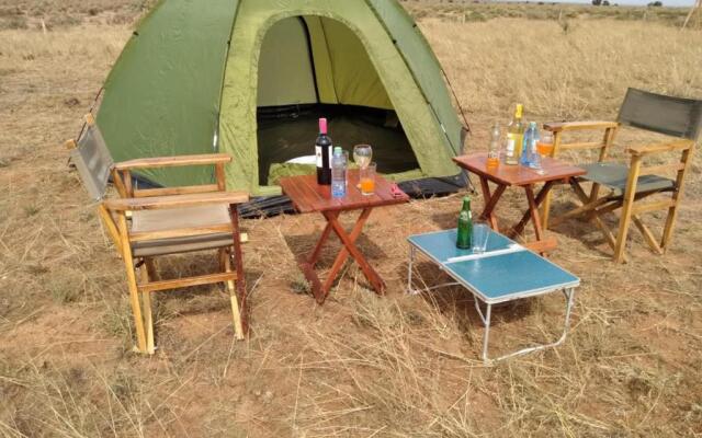 Amanya Double Pitch Tent With Mt Kilimanjaro View