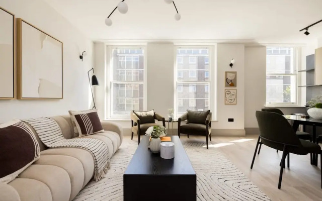 The Brunswick Square Retreat - Glamorous 1bdr Flat