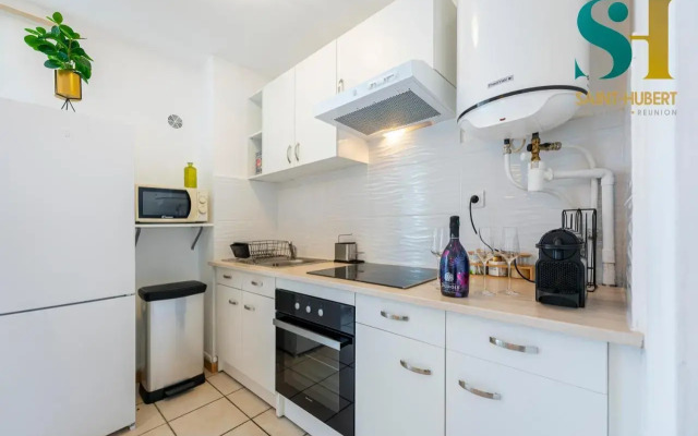 "Le Cosy", 2 chambres, Centre-ville de Saint-Denis