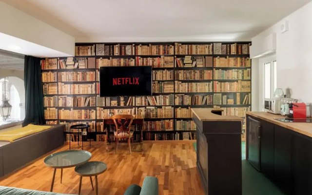 Turin Bed & Books by Wonderful Italy