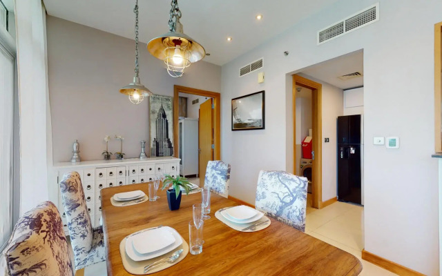 Dubai Marina- Iris Blue 1002