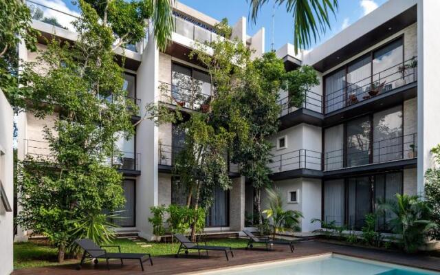 Cozy Studio in La Veleta Tulum with Gym and Pool