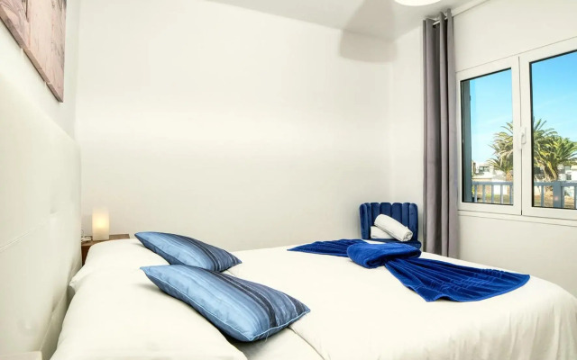 Sunset view modern private poolside apartment