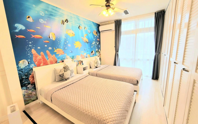 Villa Blu Okinawa Chatan 3-3 ヴィラブルー沖縄北谷3-3 - 沖縄アリーナ徒歩圏内の宿 - "車もおトクに貸してます" – Guest Rooms – Chatan
