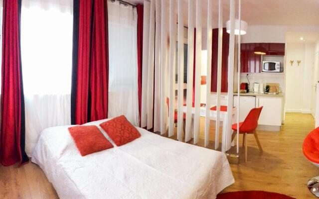 Studio rouge Ramblas Centre Toulouse