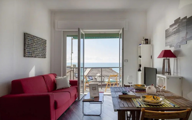 Sunset Apartment above the sea