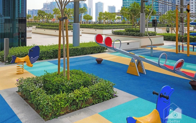 Burj Crown Luxury 2bedroom Balcony & View