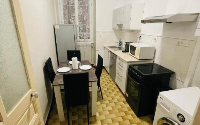 Appartement proche de la ville et du parc du Truchet