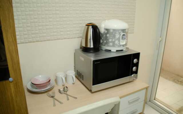 Strategic Studio Apartment At Aeropolis Residence Near Airport