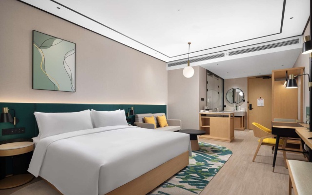 Hilton Garden Inn Rizhao High-Tech Zone – Guest Rooms – Rizhao