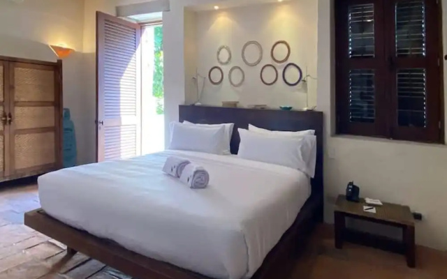 w Amazing 4BR Colonial Villa w AC in Cartagena - Villas_and_Bungalows in 卡塔赫纳 - Photo 5