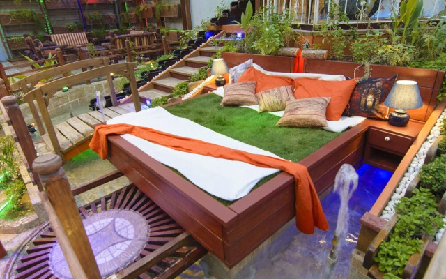 Wooden Water Fall Chalet