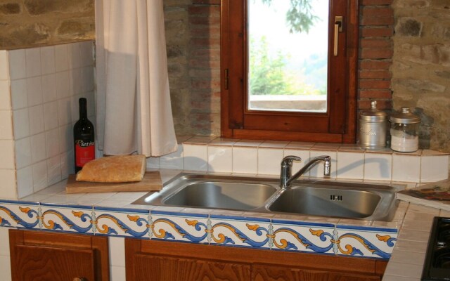 Cosy apartment in the well known Chianti area, with swimming pool and terrace.