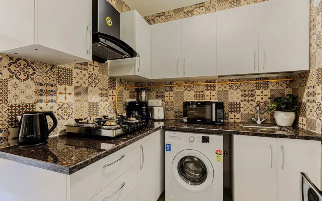 Alaya Stays Veera Marina 1BHK with Pool