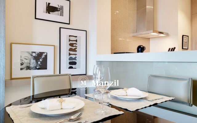 Manzil - Cozy 1BR in Paramount w Burj Khalifa View