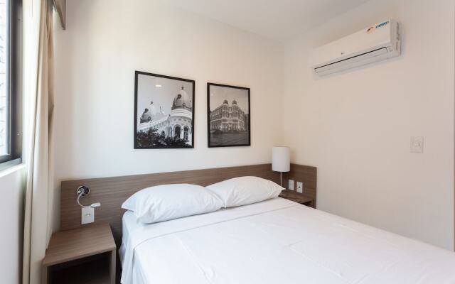Lindo Flat no Beach Class Santa Maria em Boa Viagem