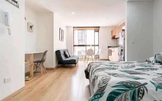 Hermoso Apartaestudio en centro Bogotá