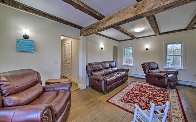 Riverfront Coastal Escape With Deep Water Dock!