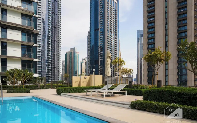 Burj Crown Luxury 3bedroom Balcony & View