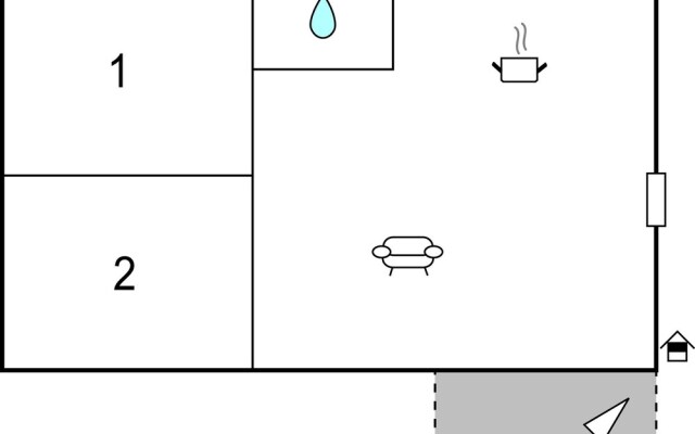 Awesome Apartment in Vir With Wifi and 2 Bedrooms