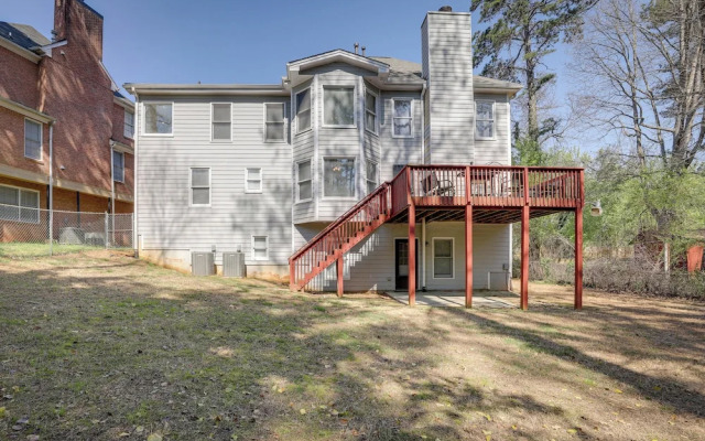 Stone Mountain Vacation Rental With Deck!