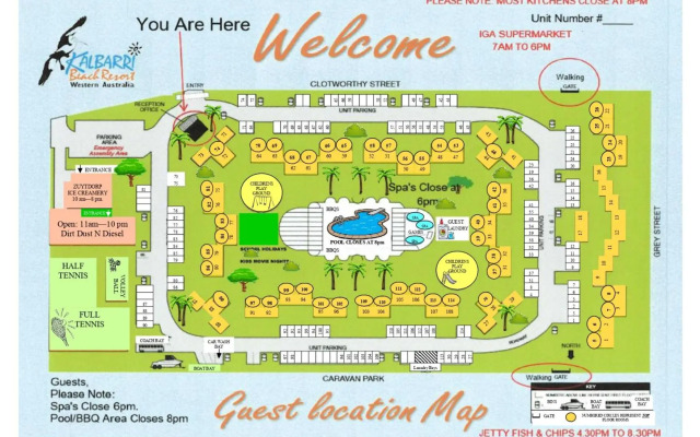 Riverview Holiday Apartment 15 - Kalbarri, WA