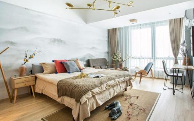 Hefei Binhu New District·Wanda City Subway Station· Locals Apartment 00144580 – Guest Rooms – Hefei