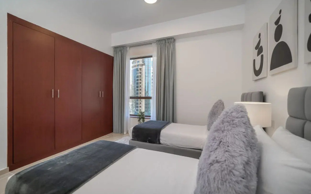 Luxury 3B flat close to the beach in JBR