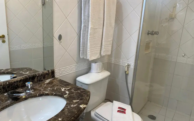 Comfort Flat Pinheiros em Hotel..