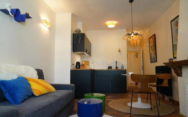 Apt in center of Ostende 20min from Bruges