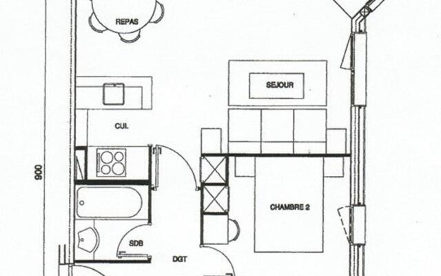 Appartement Valmorel, 3 pièces, 7 personnes - FR-1-291-776