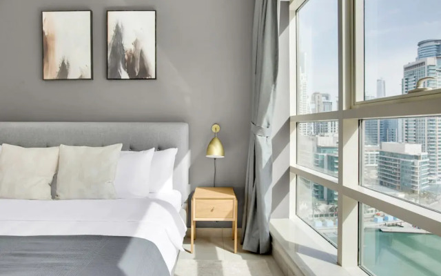 Cozy Marina View 1BR w Pool Gym