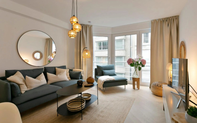 Beautiful 4 persons apartment at 50 meters from the beach in 't Zoute in Knokke