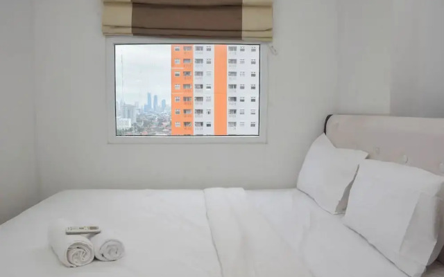 Cozy Style 2BR at Green Pramuka City Apartment
