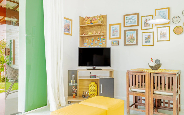 GB01 Excelente Casa 4 Suítes em Guarajuba com Piscina e Wi-fi