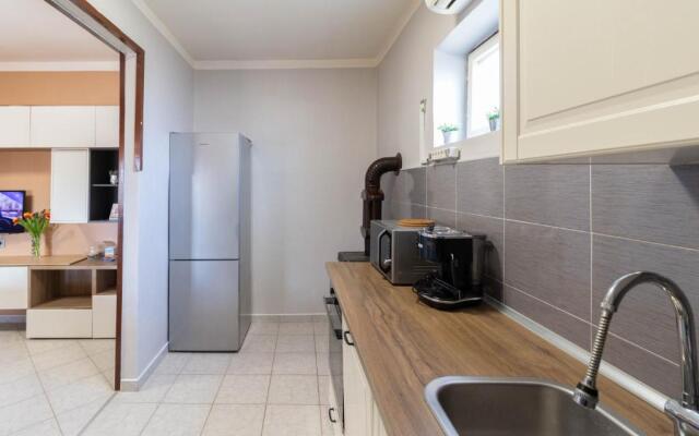 House Jasmin large garden, near Nin