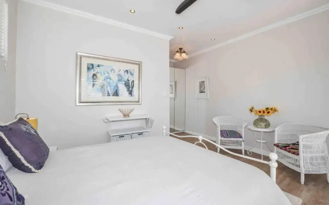 Private room with own entrance, patio and garden.