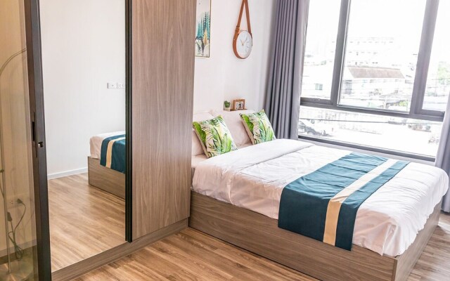 Apartment 450m from BTS with Sky Pool - bkbloft3