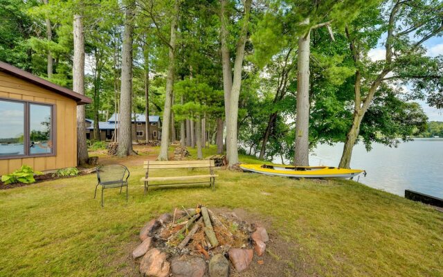 Lakefront Chetek Vacation Rental w/ Private Dock!