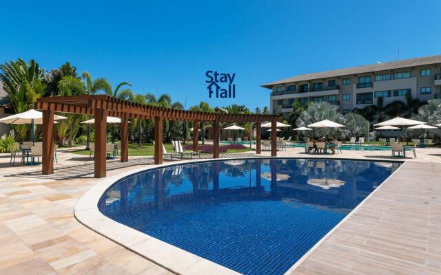 Flat Luxo-Beach Class-Piscina-Beira-Mar- SH042