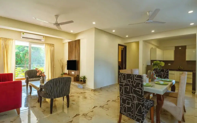 Alaya Stays Luxfort 2 BHK with Pool