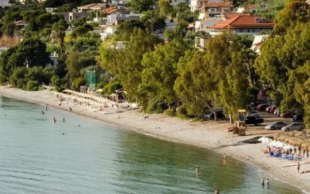 Seafront Pouletis Family Drosoula Gem With Pool
