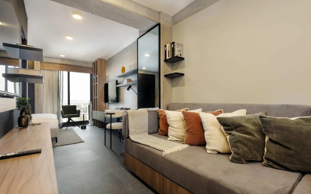 w Lovely 1BR w Private Balcony in Tabacalera