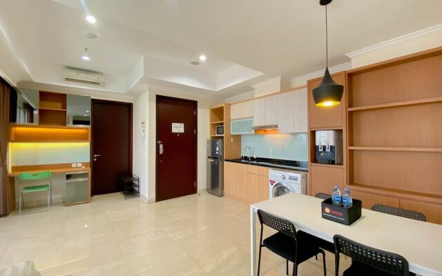 Spacious And Combined 2Br At Menteng Park Apartment