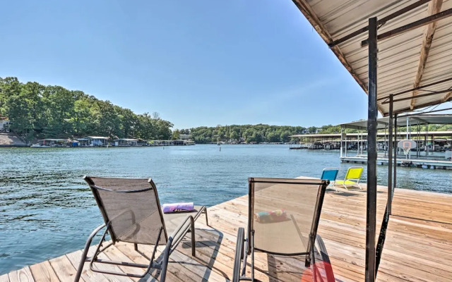 Dock + Lake Ozark Access: Pet-friendly Retreat
