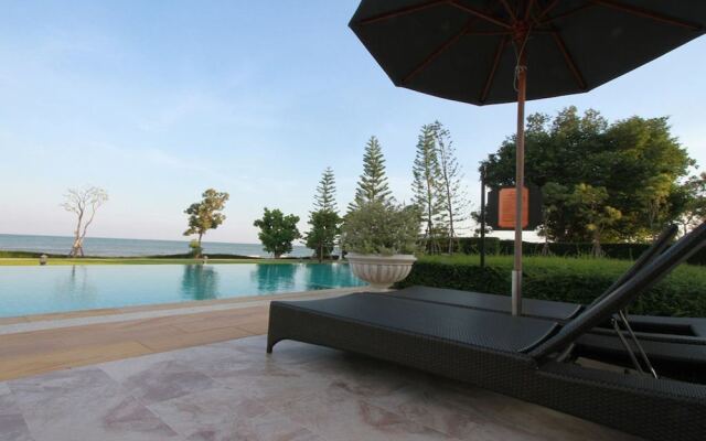 Panorama sea view at Boulevard Cha-am