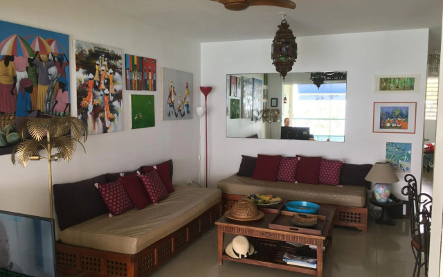 appartement les pieds dans l'eau dans résidence de standing