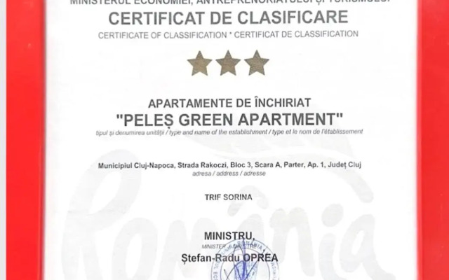 Peles Green Apartment