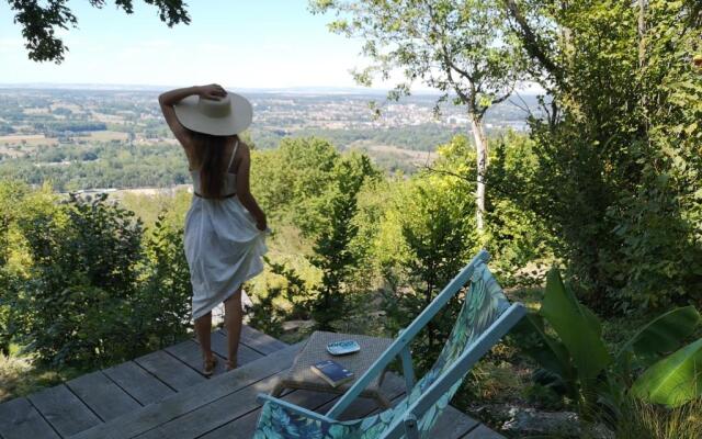 lodge-bélvédere sur les hauteurs de vichy